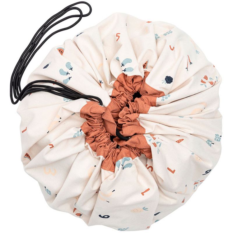 Sac à jouets 2 en 1 réversible Noomad Original Veggie numbers Play&Go Produit 5