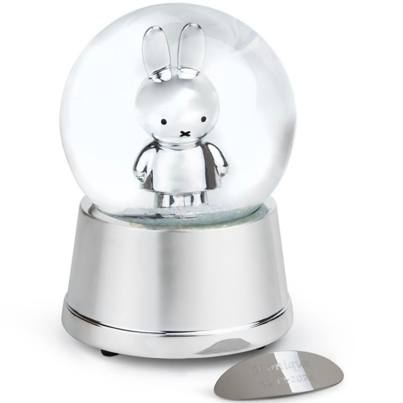 Boule à neige musicale Miffy (personnalisable) Zilverstad Produit 2