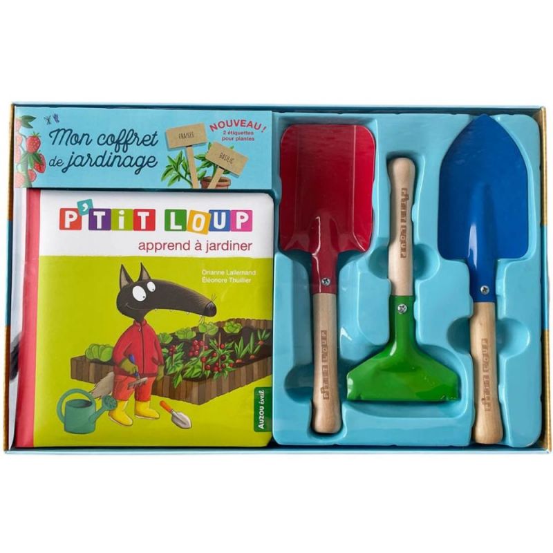 Mon coffret de jardinage P'tit Loup Auzou Editions