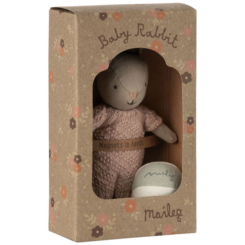 Coffret lapin Micro Sable Rose Maileg Packaging 3