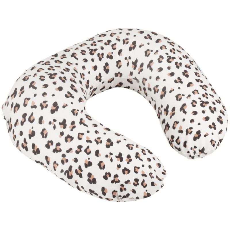 Coussin d'allaitement Softy Leopard Cream Doomoo Produit 1