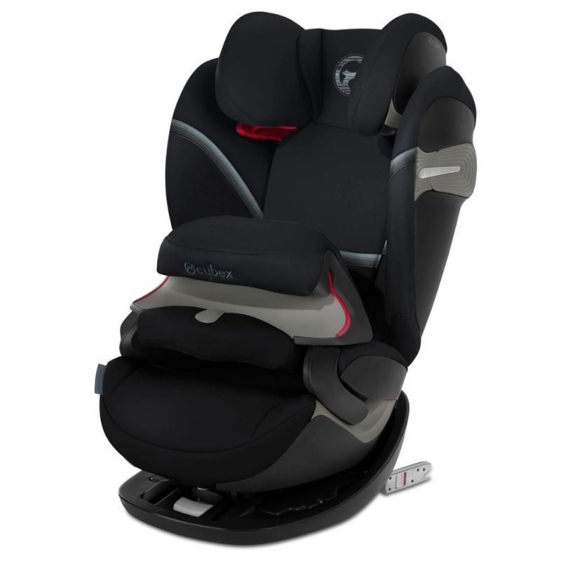 Siège auto groupe 1-2-3 Pallas S-Fix Deep Black Cybex