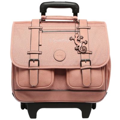 Cartable à roulettes Totaly Pink (38 cm) Caméléon