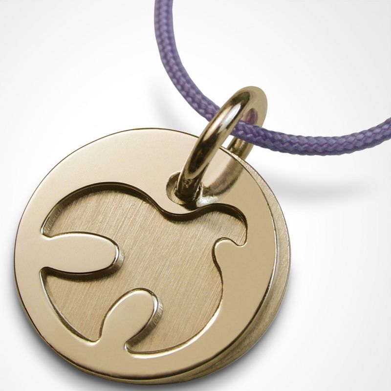 Collier cordon Paloma (or jaune 750°) Mikado