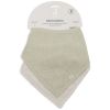 Lot de 2 bavoirs bandana Soft Matcha-Sand Jollein Packaging 7