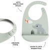 Bavoir silicone Playground Vert Done by Deer Produit 4