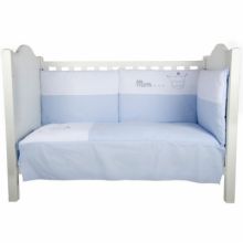 Tour de lit Mon...Prince bleu (pour lits 60 x 120 cm et 70 x 140 cm)  par Maison Nougatine