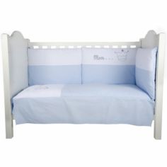 Tour de lit Mon...Prince bleu (pour lits 60 x 120 cm et 70 x 140 cm)