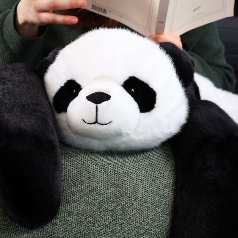 Peluche géante Panda lesté PODCOLL (75 cm) Histoire d'Ours Ambiance 3