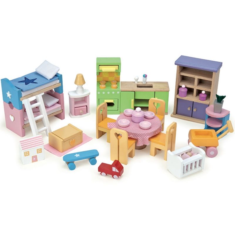 Assortiment meubles pour maison de poupées Starter Le Toy Van