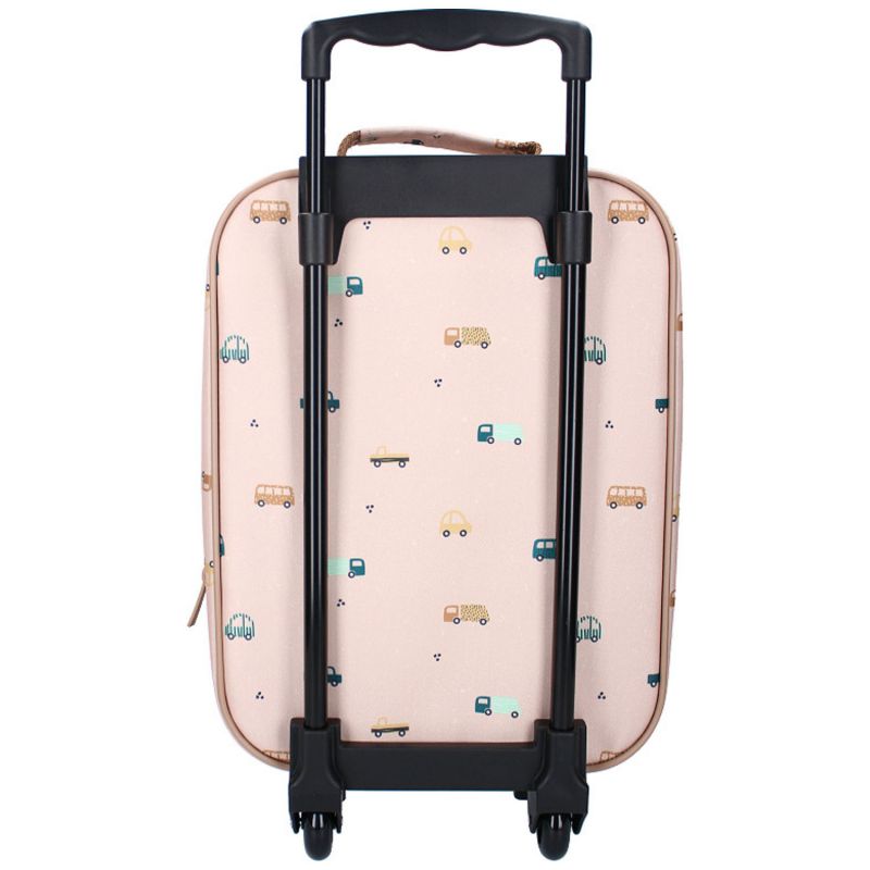 Valise à roulettes enfant Voitures beige Kidzroom Produit 2
