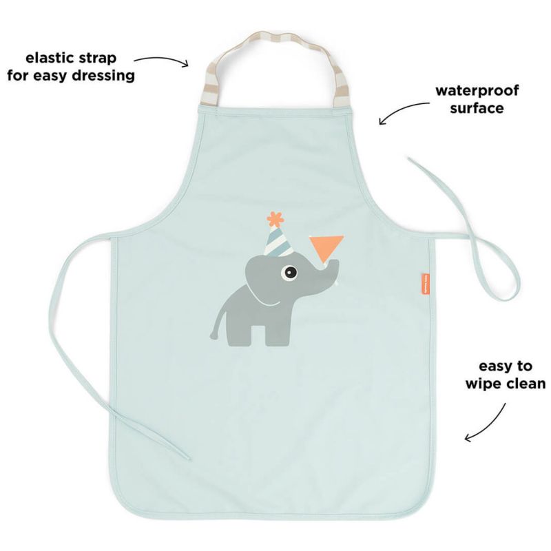 Tablier imperméable pour enfants Celebration Bleu Done by Deer Produit 3