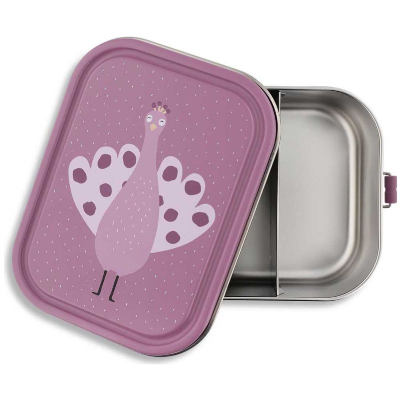 Grande lunch box Mrs. Peacock (1,2 L) Trixie Produit ouvert 4