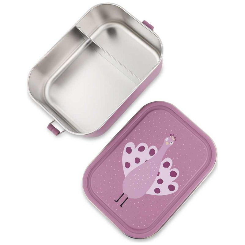 Grande lunch box Mrs. Peacock (1,2 L) Trixie Produit ouvert 5