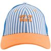 Casquette enfant trucker rayée Art of Siesta bleu et orange (3-6 ans) Chamaye Produit 3