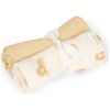 Set de 2 langes en gaze de coton Safari Leo (70 x 70 cm) Little Dutch Produit 1