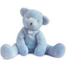 Peluche ours bleu (35 cm)  par Doudou et Compagnie
