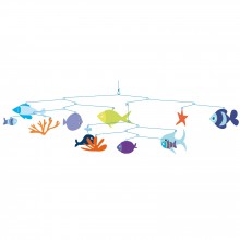 Mobile poissons Monde marin                               par Djeco