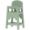 Chaise haute Souris menthe  par Maileg