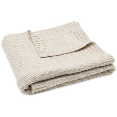Couverture Sprinkle Knit Sand (75 x 100 cm) Jollein