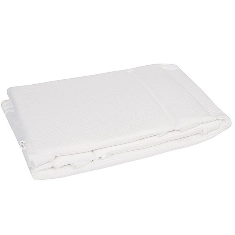 Tapis de parc avec rebors Diamond White (75 x 95 cm) Les Rêves d'Anaïs