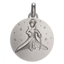 Médaille Petit Prince dans les étoiles (Argent 925°)  par Monnaie de Paris