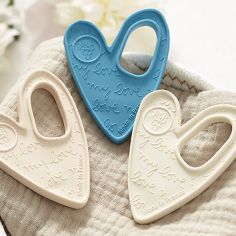 Anneau de dentition cœur Off-white