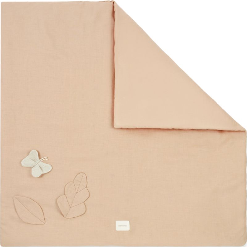 Tapis de jeu Lin français sand (98 x 98 cm) Nobodinoz Produit 2