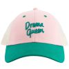 Casquette enfant trucker Drama Queen rose et vert (3-6 ans) Chamaye Produit 4