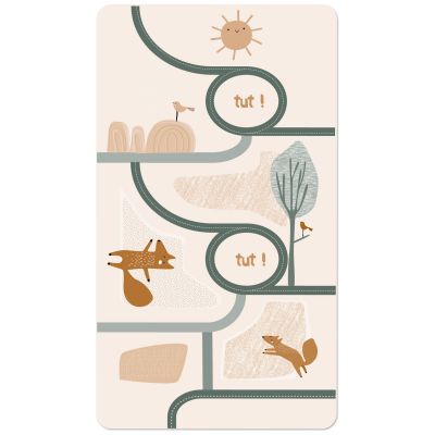 Tapis de jeu Route Edgar le renard Charlie et Suzie