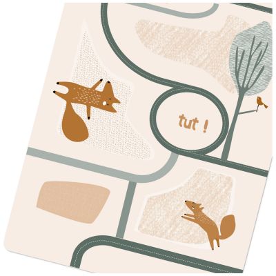 Tapis de jeu Route Edgar le renard