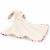 Variation Blanc, rose, vert du produit Doudou plat Lapin en fleurs Cream de la marque Jellycat