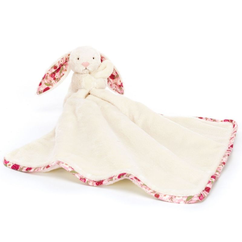 Doudou plat Lapin en fleurs Cream Jellycat Produit 1