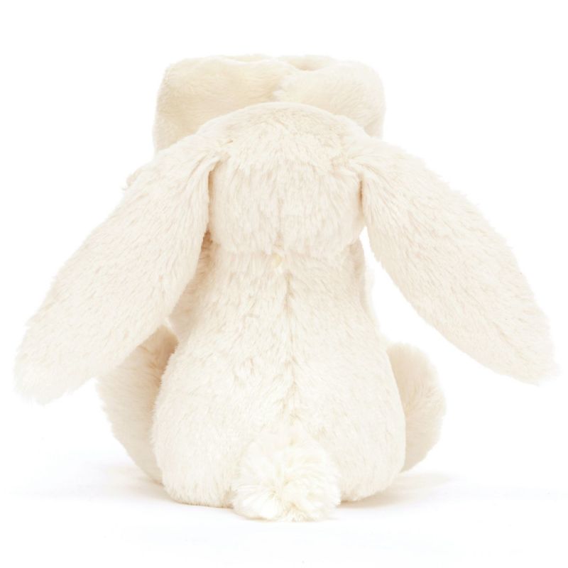 Doudou plat Lapin en fleurs Cream Jellycat Produit 5