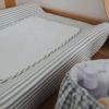 Matelas à langer avec housse Home Praliné Rayures Matcha Walking Mum Ambiance 9