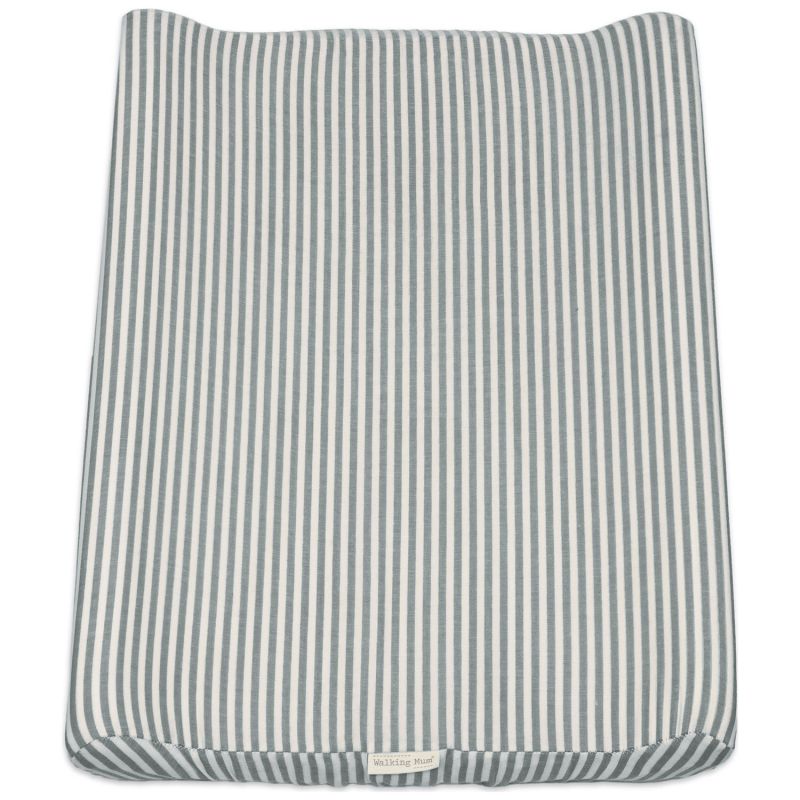 Matelas à langer avec housse Home Praliné Rayures Matcha Walking Mum Produit 3