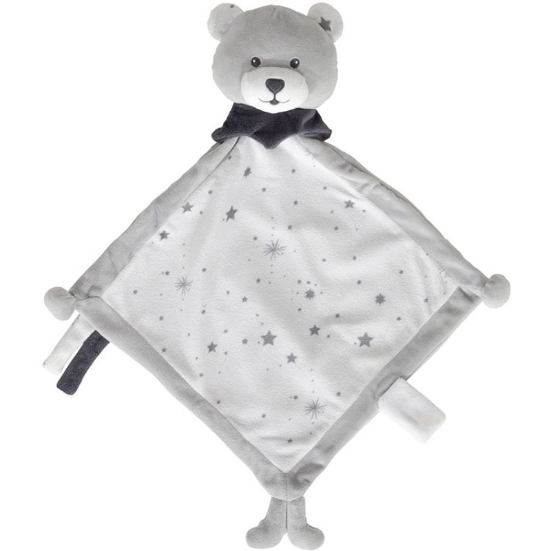 Doudou attache sucette ours Martin et ses copains Trois Kilos Sept