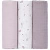 Lot de 3 langes mousseline Fruits rouges (80x80 cm) Lässig Produit 1