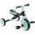 Variation Vert d'eau, noir, blanc du produit Tricycle évolutif 2 en 1 Pastel Menthe-Noir de la marque Globber