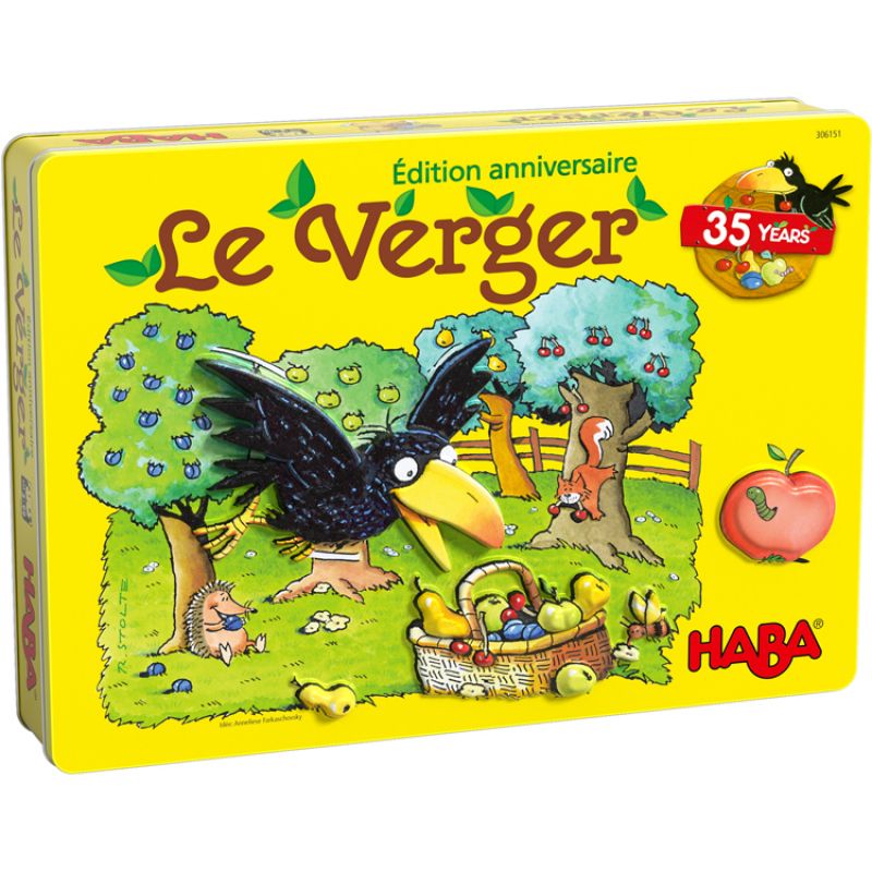 Jeu de plateau Le verger Édition anniversaire Haba