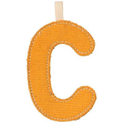 Lettre phosphorescente en tissu à suspendre C