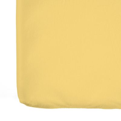 Drap housse pur coton bio Tournesol (60 x 120 cm) Kadolis