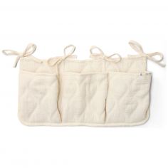 Organisateur de lit Pure Soft White - Little Dutch