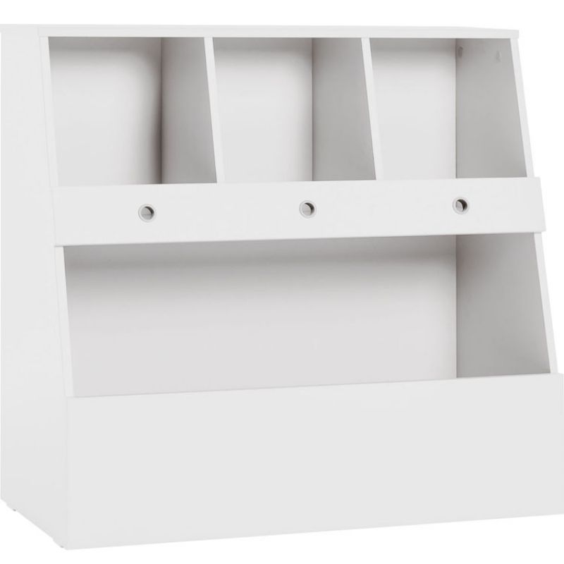 Meuble de rangement à jouets Tuli blanc Vox
