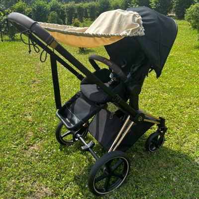 Voile d'ombrage universel pour poussette sand