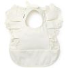 Bavoir Vanilla White Elodie Details Produit 1