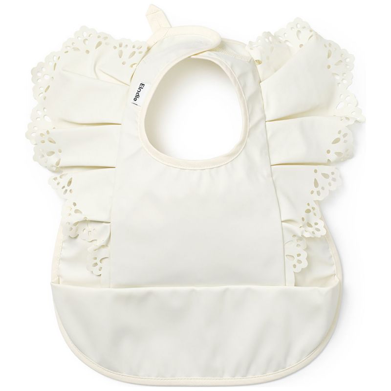 Bavoir Vanilla White Elodie Details Produit 1