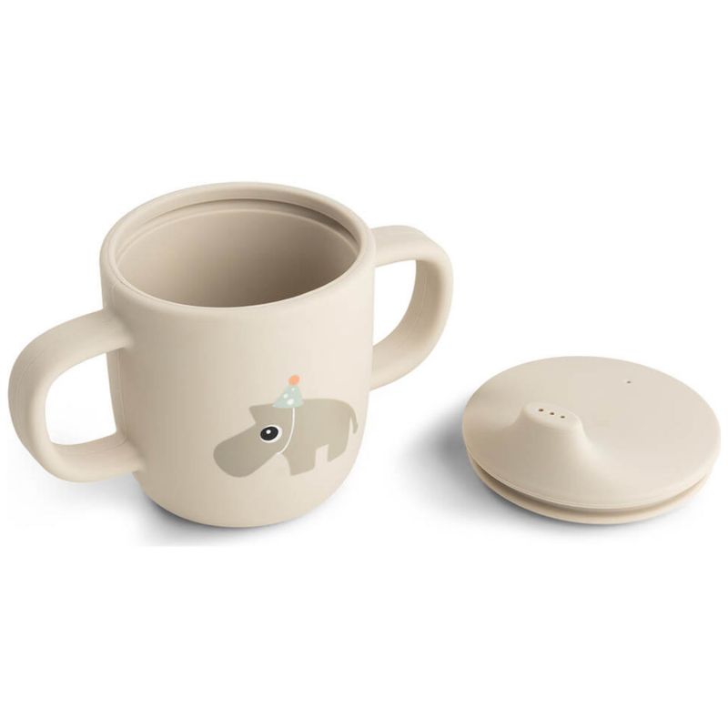 Tasse à bec à 2 anses en silicone Celebration Sable Done by Deer Produit 3