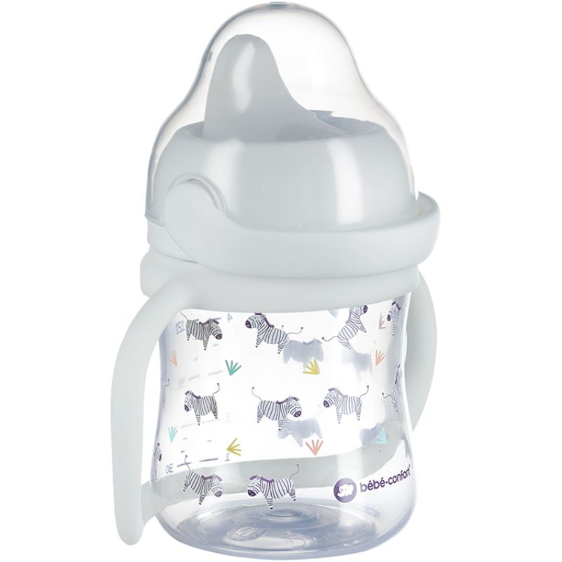 Tasse à bec avec anses Petit Explorateur blanc (150 ml) Bébé Confort