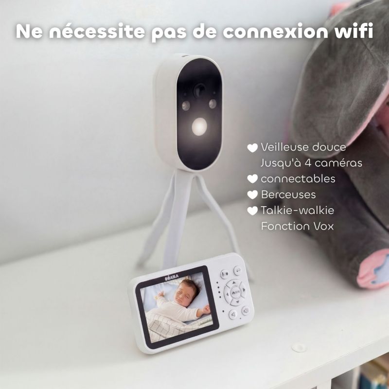 Ecoute bébé Zen Travel blanc Béaba Ambiance 8